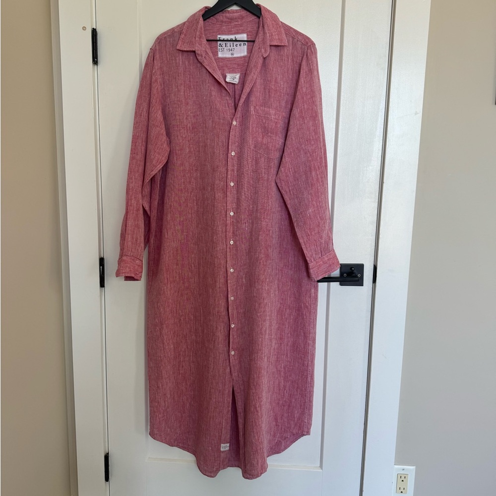 Frank & Eileen Rory Linen Shirtdress